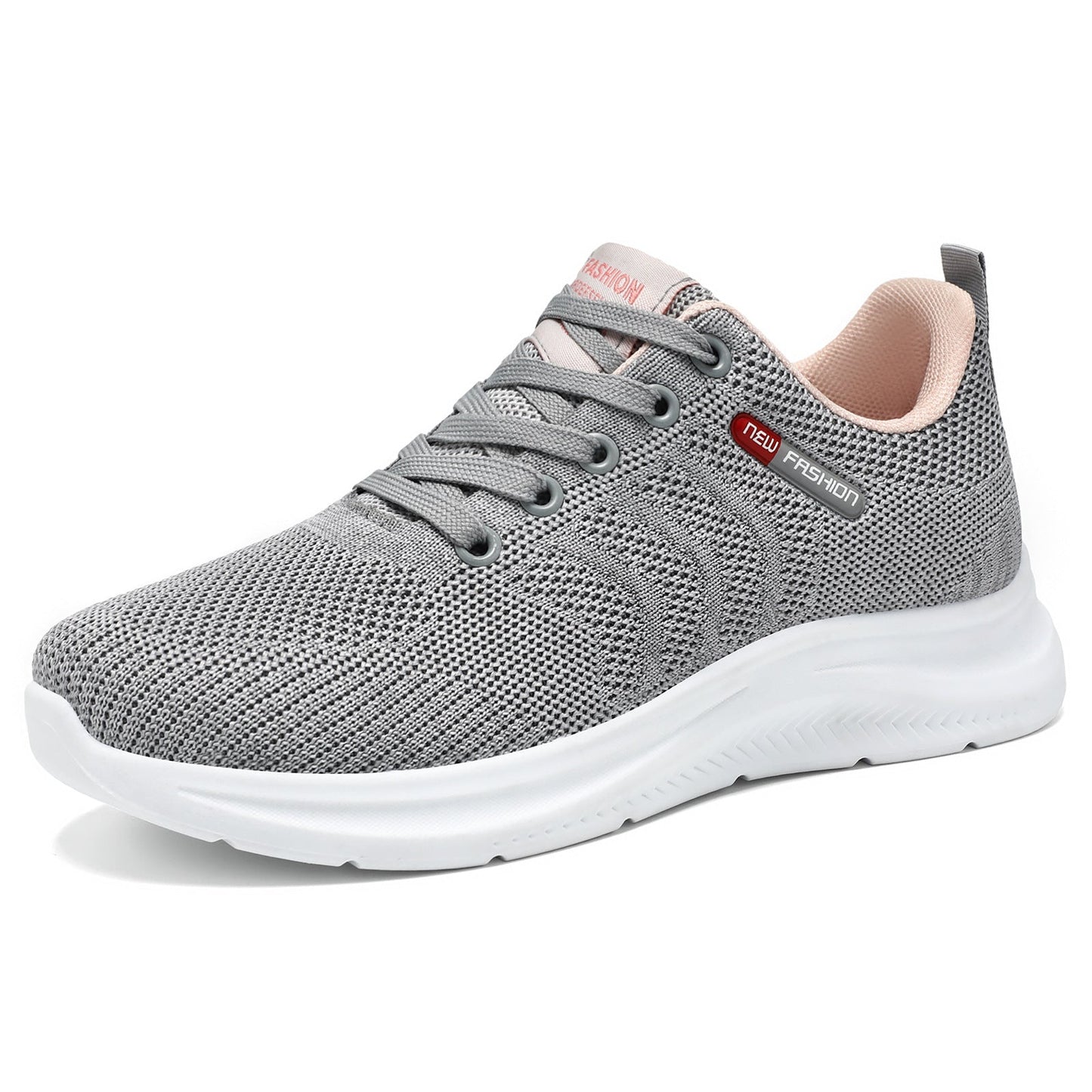 Bequeme Damen Sneaker Atmungsaktiv Elastisch Sportlich
