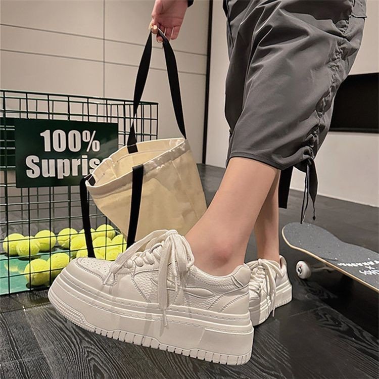 Damen Sneaker Plateau Sportlich Elegante Schuhe
