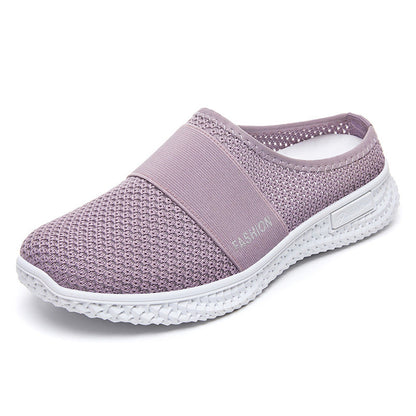 Damen Clogs atmungsaktiv Elastisch Bequem