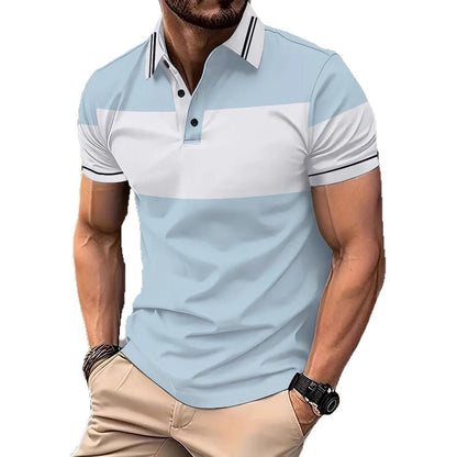 Herren Poloshirt Streifen Modern Baumwolle Berlin