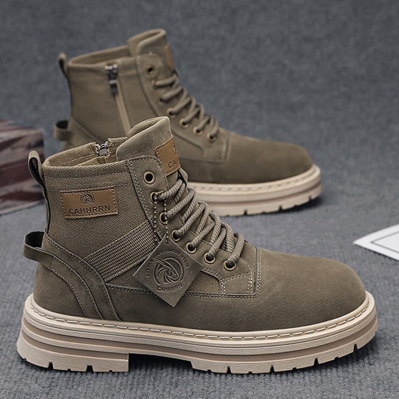 Damen Stiefel High-Top Robust Schnellschnürung Winter