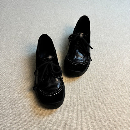 Damen Schnürschuhe Elegante Modell Mit Flexibler Sohle