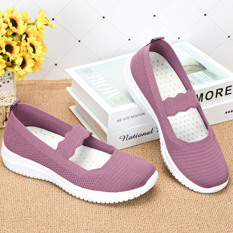 Damen Slipper Sportlich Elastisch Bequem - BerlinGlamour