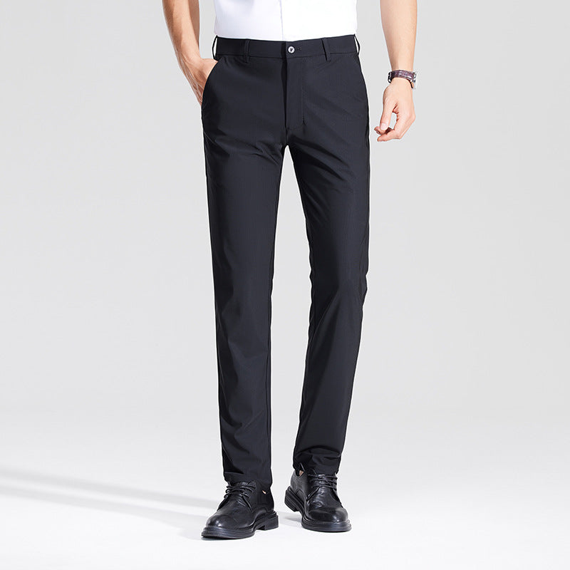 Herren Anzughose Elegant Atmungsaktiv Slim Fit