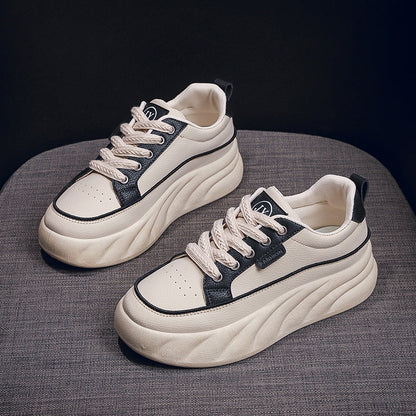 Damen Sneaker Plateau Schuhe Sportlich Hochwertig