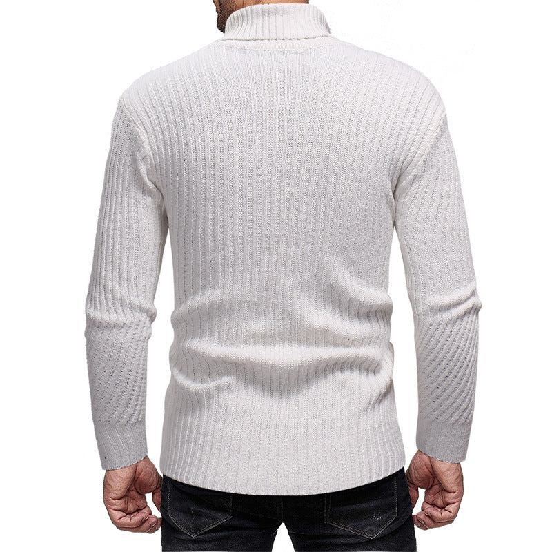 Herren Rollkragenpullover Elegante Kaschmir Qualität