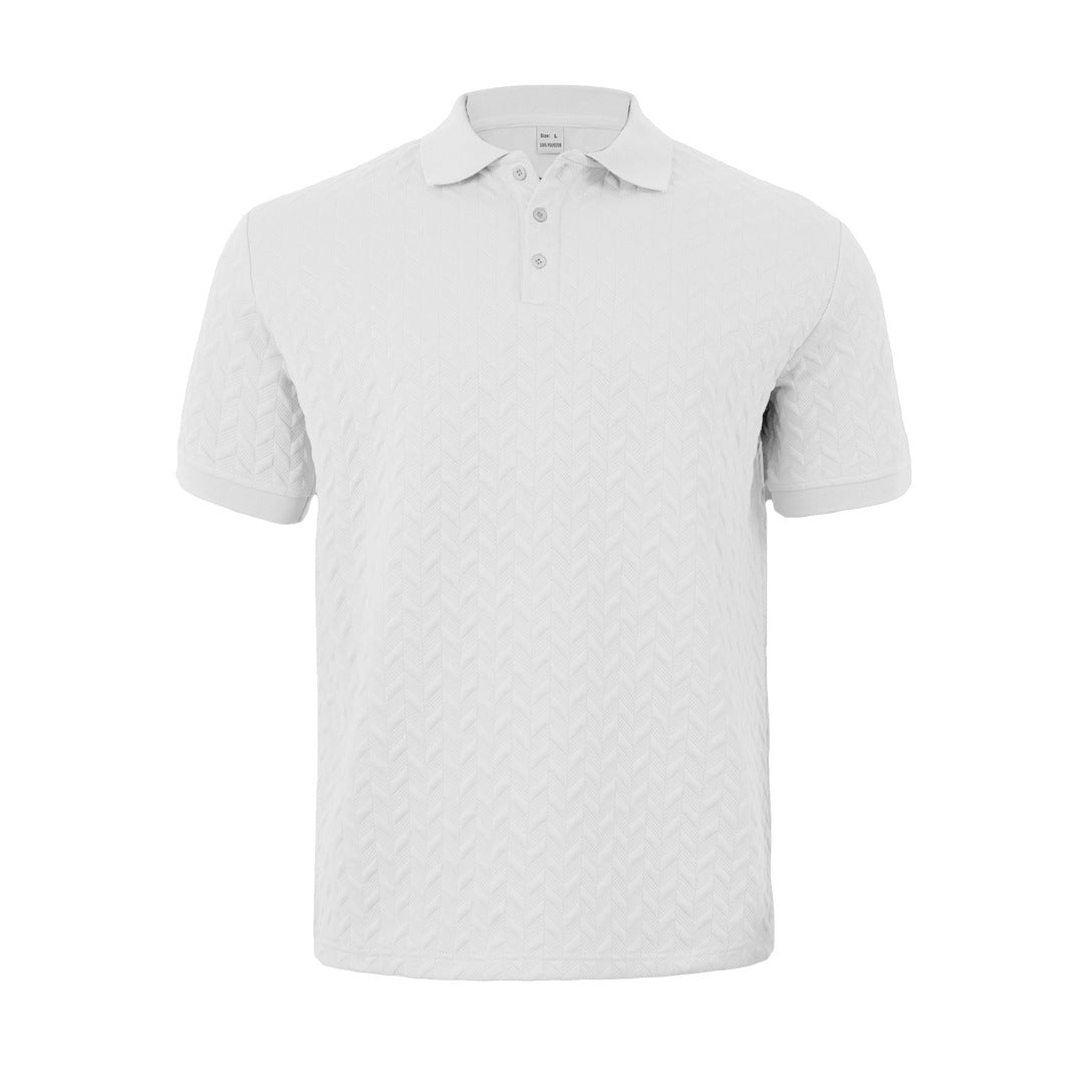 Herren Poloshirt Modern Strukturiert Baumwolle Berlin