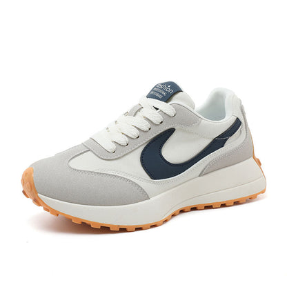 Damen Sneaker Retro Sportlich Bequem mit Dämpfung - BerlinGlamour