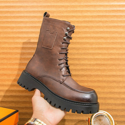 Damen Schnürboots Robust Rutschfest Winterstiefel