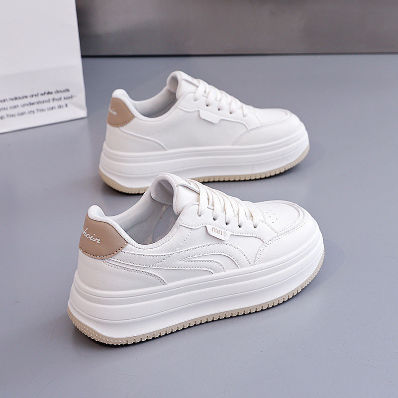 Damen Sneaker Plattform Sportlich Bequem Damenschuhe