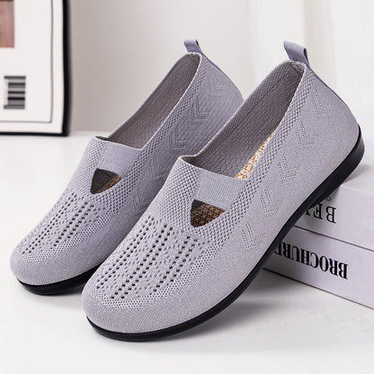 Damen Schuhe Atmungsaktiv Flexibel Elastisch Bequem