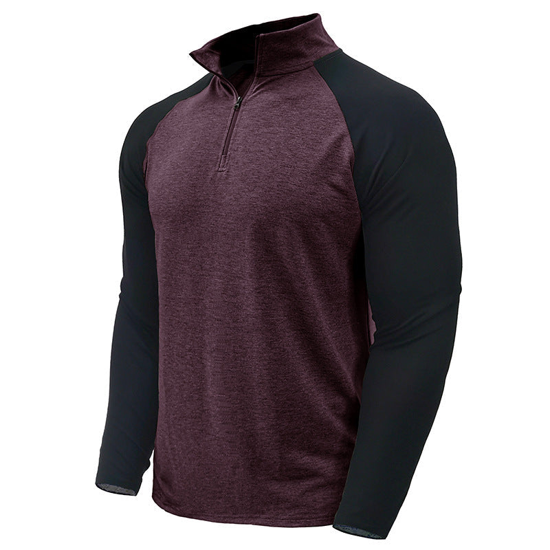 Herren Stehkragenpullover Sportlich Modern