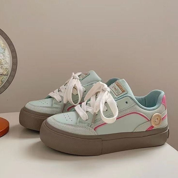 Damen Sneaker PlateauSchuhe Atmungsaktiv Modisch - BerlinGlamour
