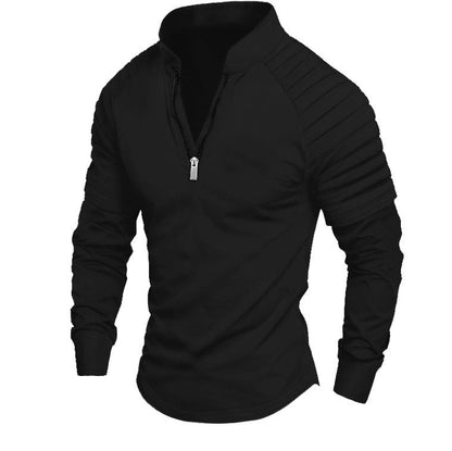 Herren Sportpullover Modern mit Zip und Stylish Look