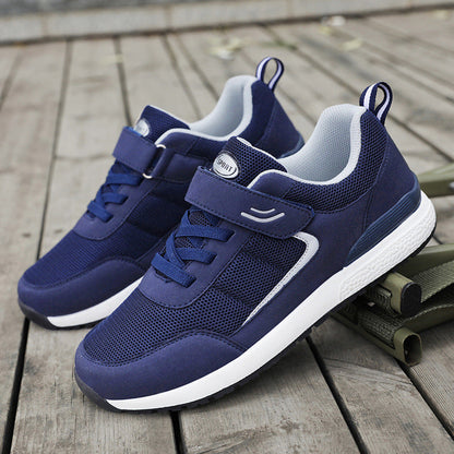 Damen Sportschuhe Sneaker Atmungsaktiv Klettverschluss