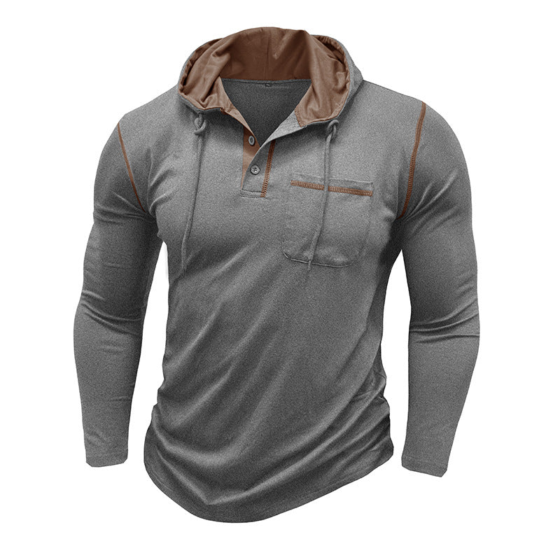 Herren Sweatshirt Kapuze Langarm Hoodie Sportlich