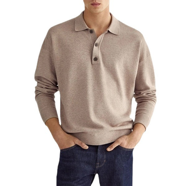 Herren Poloshirt Elegantes Design Slim Fit Modern