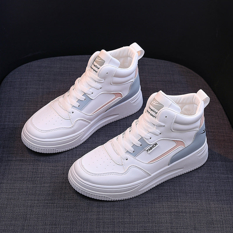 Damen Sneaker Sportlich High Top mit weicher Innensohle