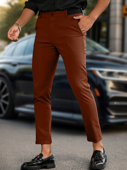 Herren Chino-Hose Slim Fit Modern Berlin