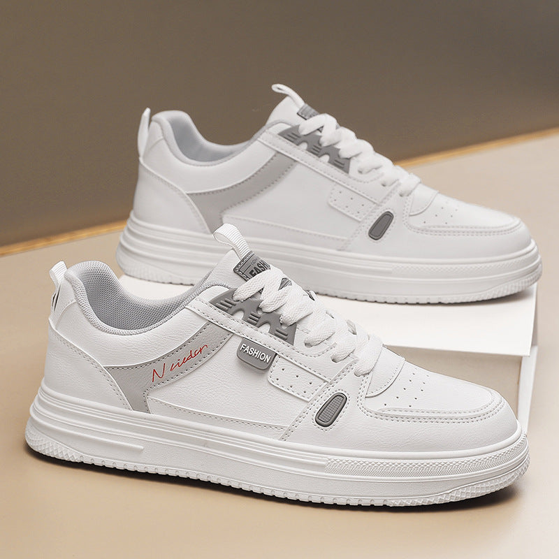 Damen Sneaker atmungsaktiv Leder Sohle Komfortschuh