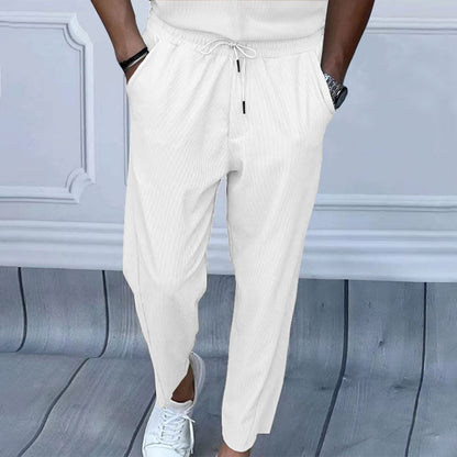 Herren Freizeithose Bequem Elastisch Sportlich