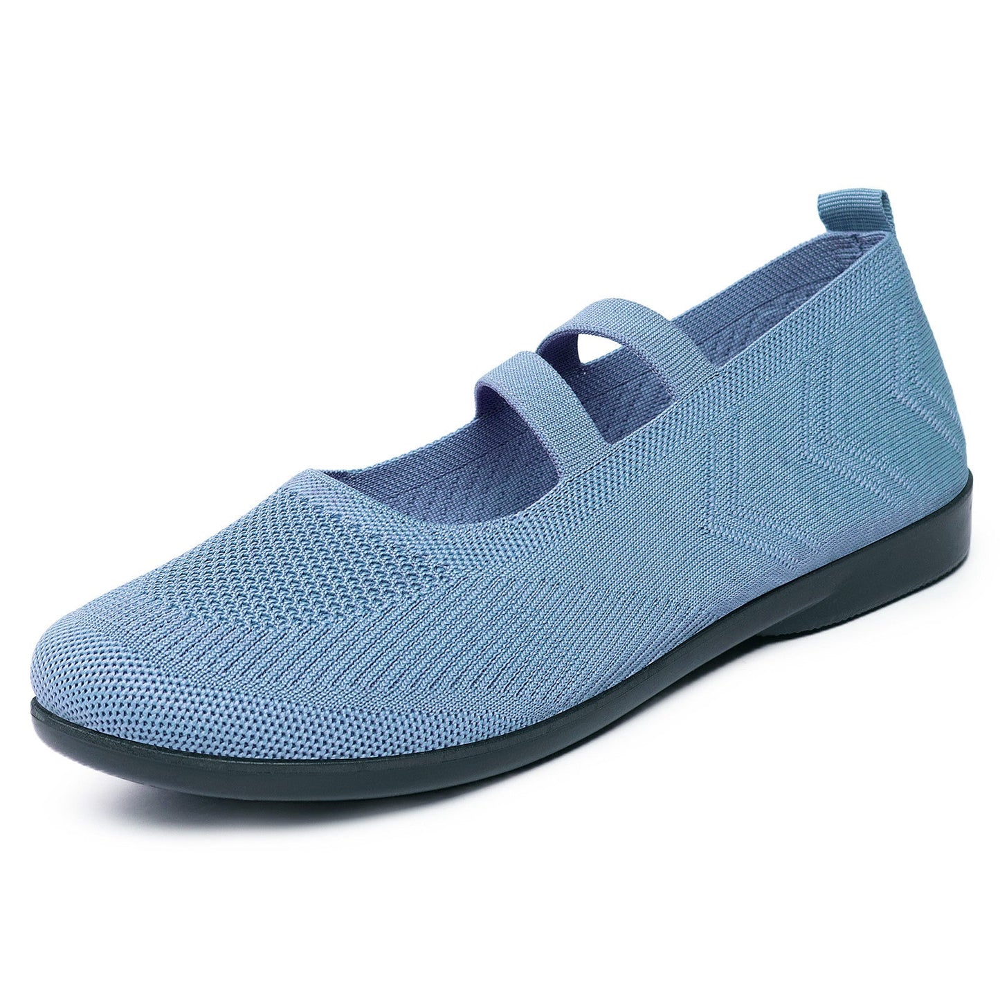 Damen Ballerinas Bequem Elastisch Spitze Schuhe