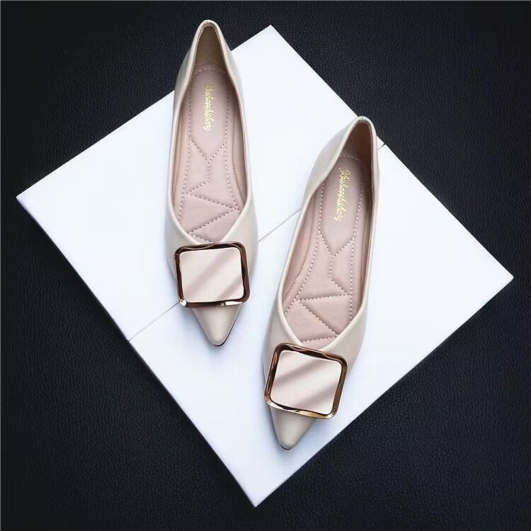 Damen Ballerinas Modisch Schmückend Elegantes Design - BerlinGlamour