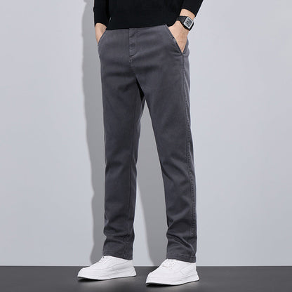 Herren Chinos Slim Fit mit Taschen Elegant Modern