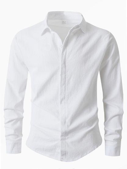 Herren Hemd Slim Fit Elegantes Casual Design
