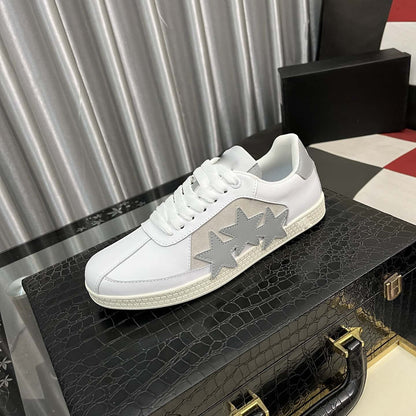 Damen Sneaker Sternen Applikation Fashion Damen Schuhe