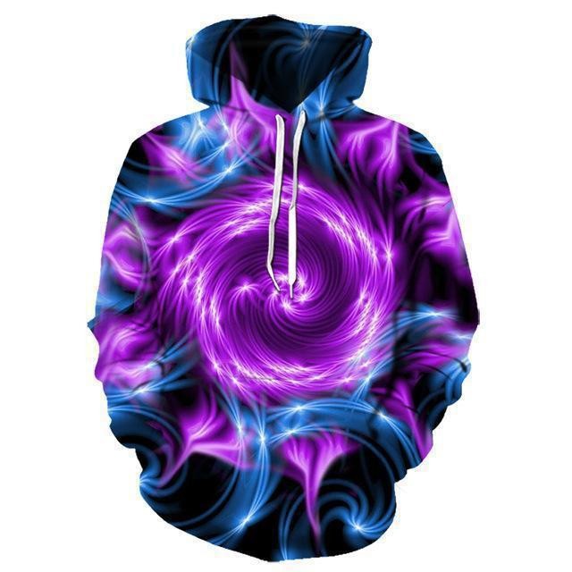 Herren Kapuzenshirt mit lebendigem Tigerdesign und feurigen Akzenten BerlinGlamour.