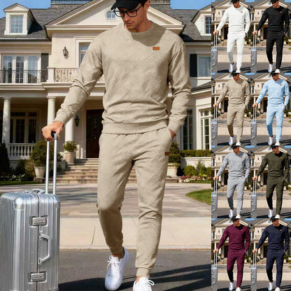 Herren Sweatanzug Eleganter Freizeitanzug Hochwertig Modern