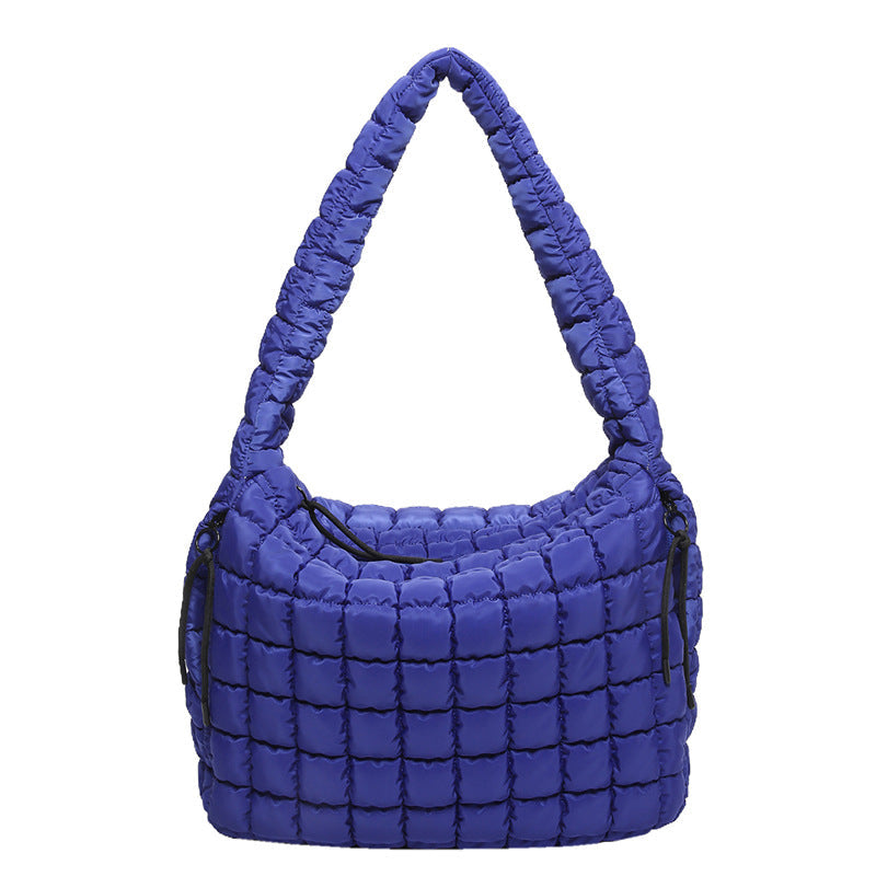 Frauen Schultertasche Plissiert Elegante Damenhandtasche