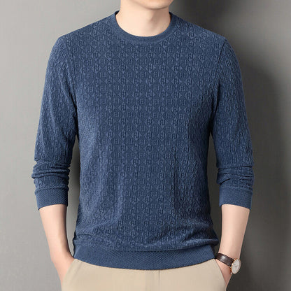Herren Strickpullover Modern 3D Muster Hochwertig