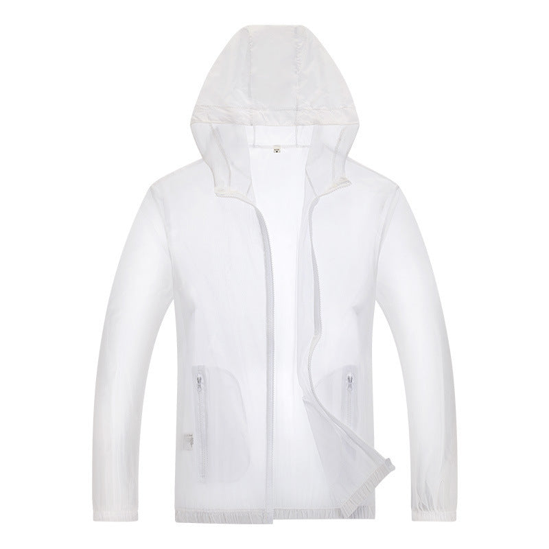 Herren Regenjacke Ultraleicht Reflektierend Wasserabweisend