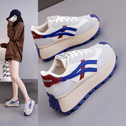 Damen Sneaker Chunky Plateau atmungsaktiv Modisch - BerlinGlamour