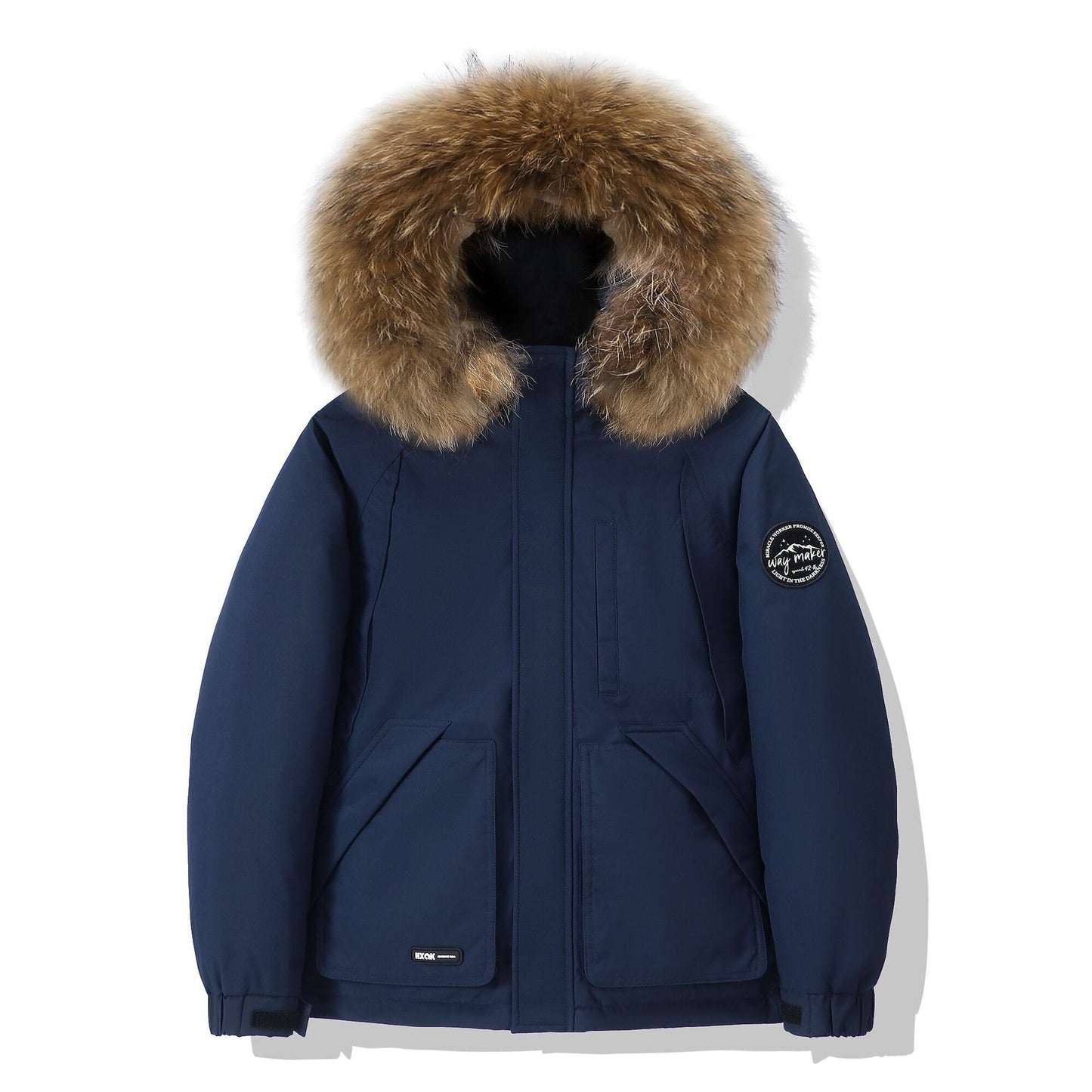 Herren Daunenjacke Winterfest Isoliert mit Kapuze - BerlinGlamour