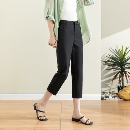 Damen Chino Hose Slim Fit Schmal