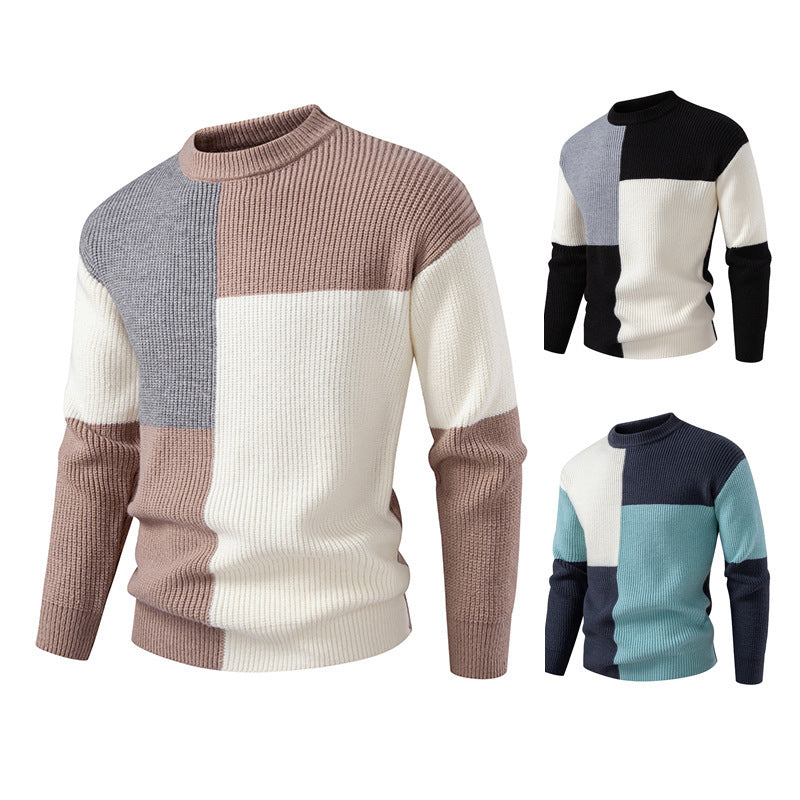 Herren Pullover Strick Modern Komfortabel - BerlinGlamour