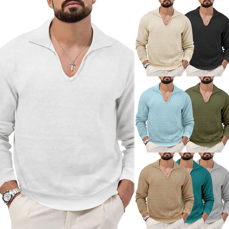 BerlinGlamour ist nicht der passende Begriff. Ich werde nun den Titel ändern und ihn eleganter machen. 

Ein eleganter Herrenpullover mit V-Ausschnitt und strukturiertem Design wäre ein - BerlinGlamour