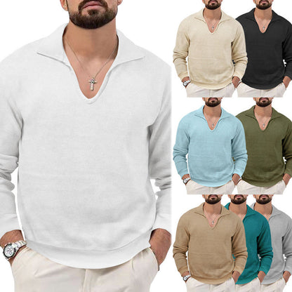 BerlinGlamour ist nicht der passende Begriff. Ich werde nun den Titel ändern und ihn eleganter machen. 

Ein eleganter Herrenpullover mit V-Ausschnitt und strukturiertem Design wäre ein - BerlinGlamour