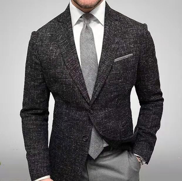 Maßgeschneiderter Herren Blazer Elegant Slim Fit - BerlinGlamour