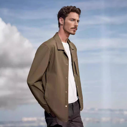 Herren Utility-Jacke Leicht Praktisch Modern