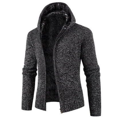 Herren Strickjacke Kuschelig Warm mit Taschen Grüne