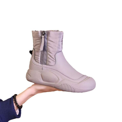 Damen Stiefel Sportlich Elastisch Rutschfest