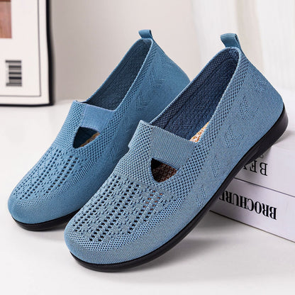 Damen Schuhe Atmungsaktiv Flexibel Elastisch Bequem