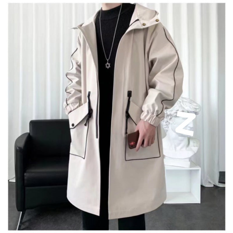 Funktionsjacke Herren Damen Winddicht mit Kapuze und Taschen - BerlinGlamour