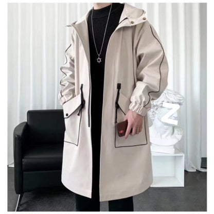 Funktionsjacke Herren Damen Winddicht mit Kapuze und Taschen - BerlinGlamour