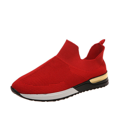 Damen Sockensneaker Atmungsaktiv Rutschfest Flexibel