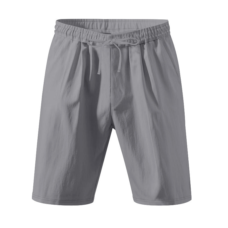 Herren Sportshorts Lässig Elastisch Mit Taschen